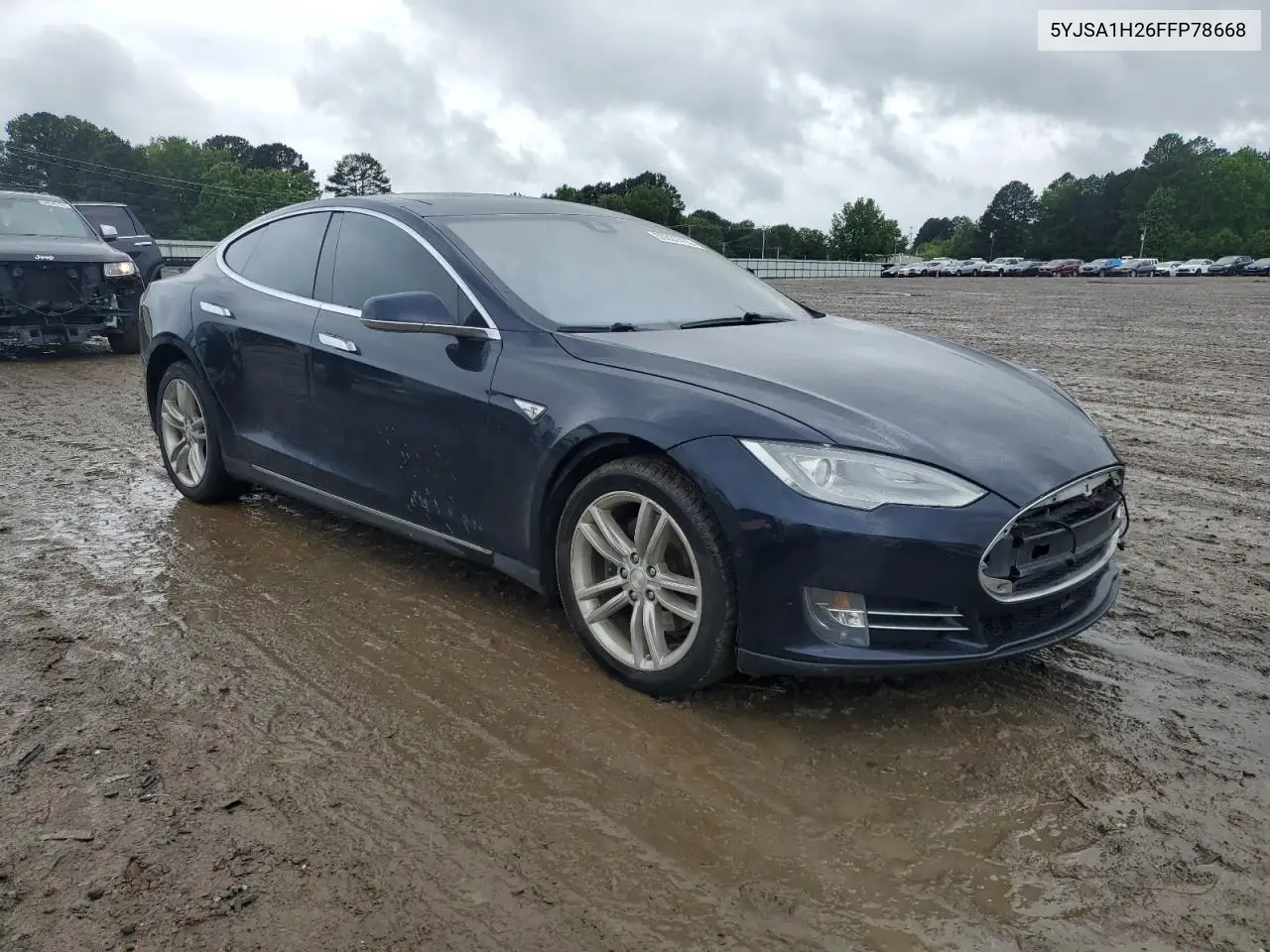 2015 Tesla Model S 85D VIN: 5YJSA1H26FFP78668 Lot: 55337415