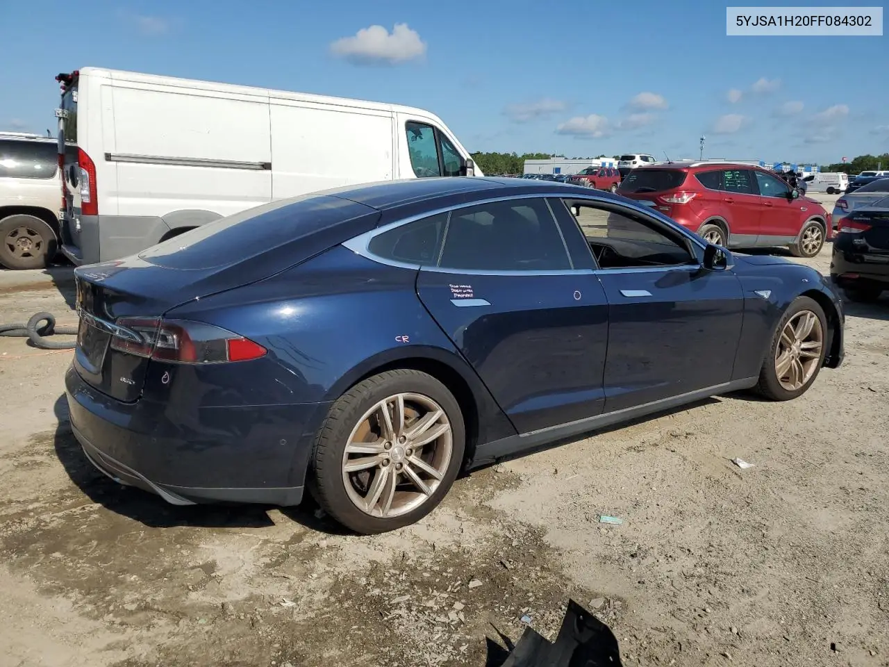2015 Tesla Model S 85D VIN: 5YJSA1H20FF084302 Lot: 56027045