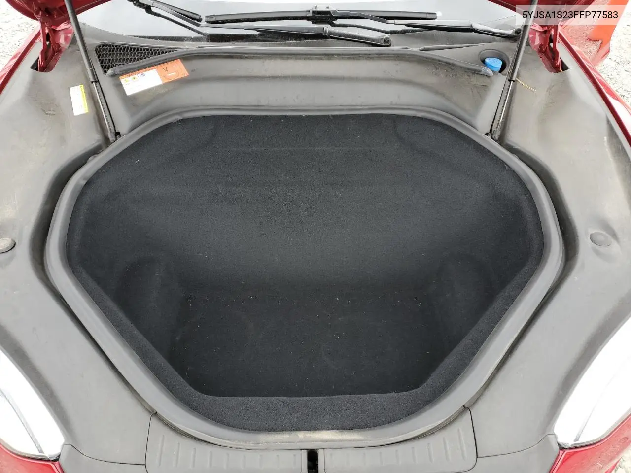2015 Tesla Model S 70D VIN: 5YJSA1S23FFP77583 Lot: 56042205