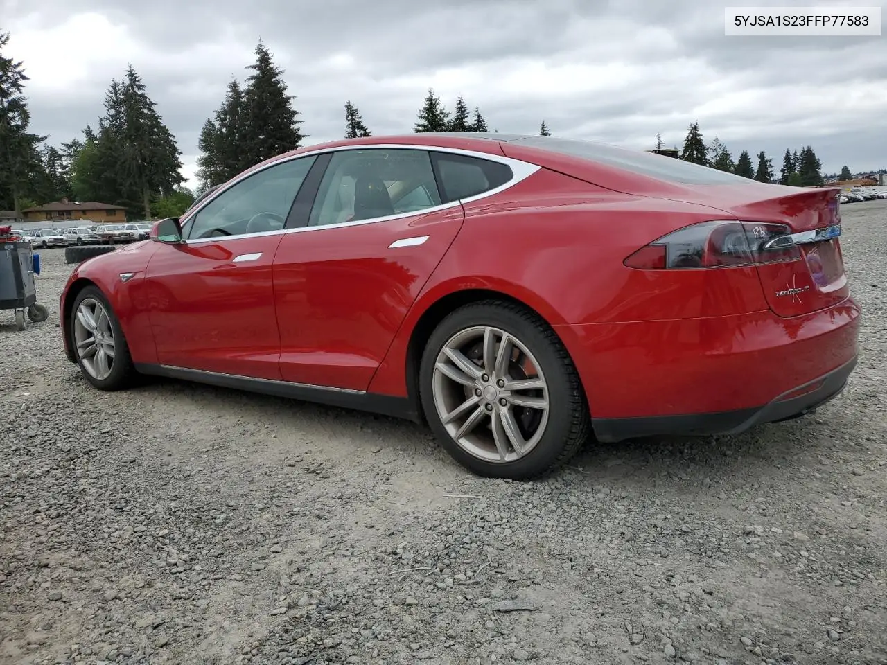 2015 Tesla Model S 70D VIN: 5YJSA1S23FFP77583 Lot: 56042205