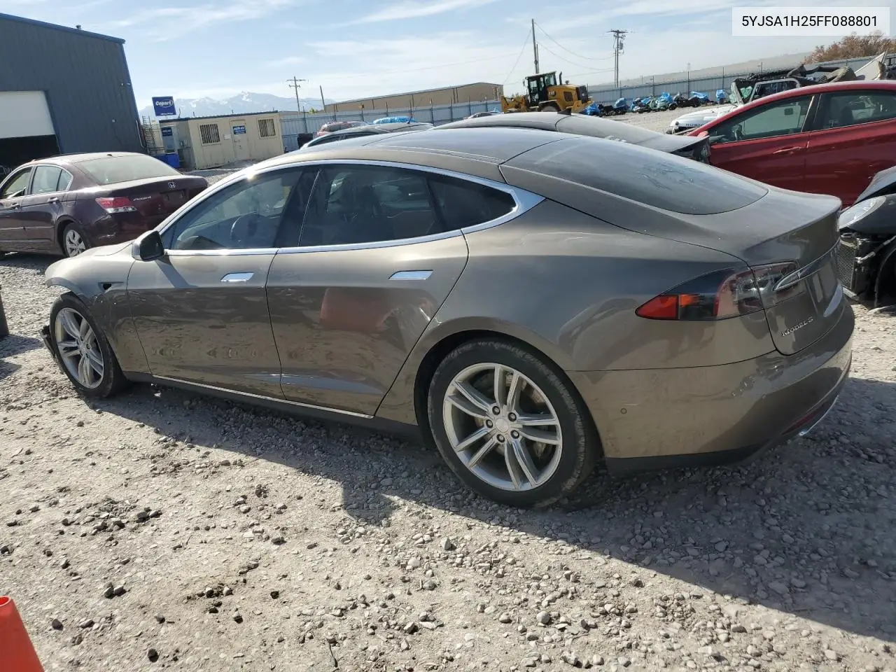 2015 Tesla Model S 85D VIN: 5YJSA1H25FF088801 Lot: 56230395