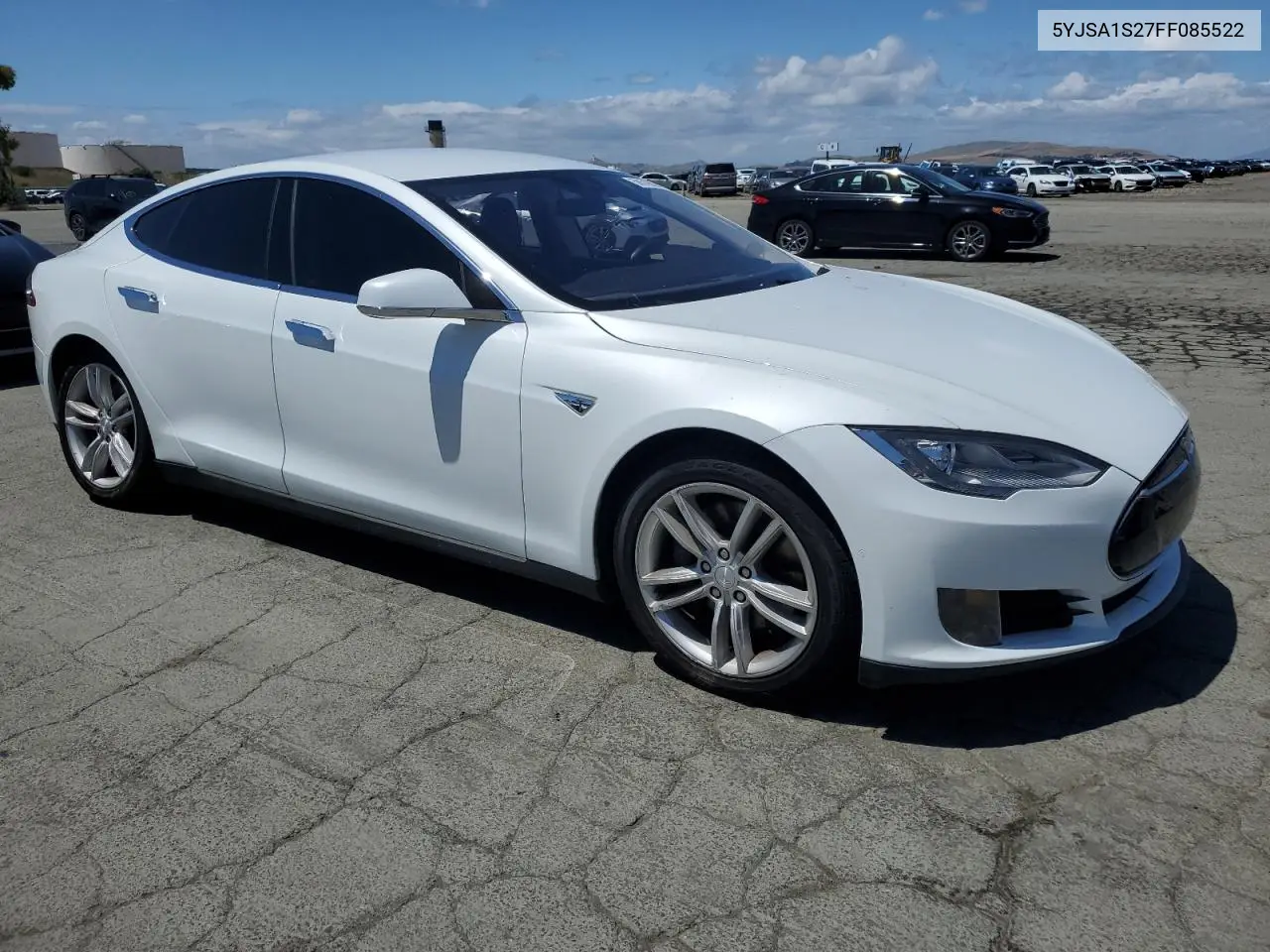 2015 Tesla Model S 70D VIN: 5YJSA1S27FF085522 Lot: 56579985