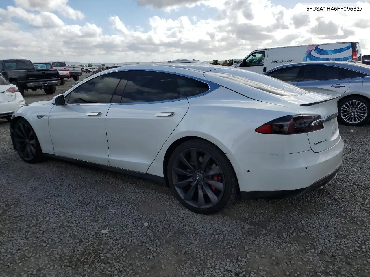 2015 Tesla Model S P85D VIN: 5YJSA1H46FF096827 Lot: 56661725