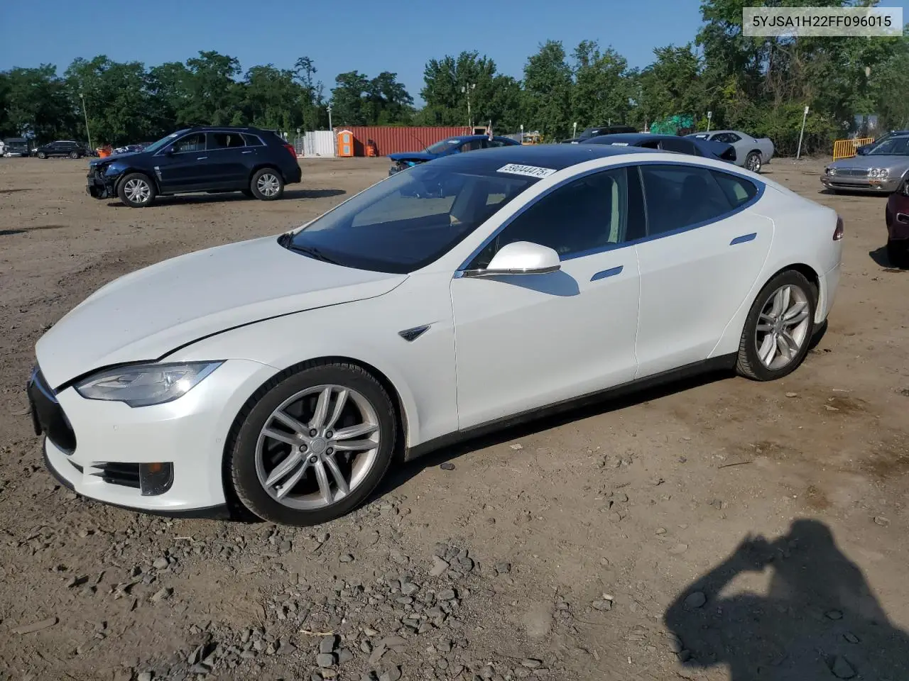 2015 Tesla Model S 85D VIN: 5YJSA1H22FF096015 Lot: 59044475