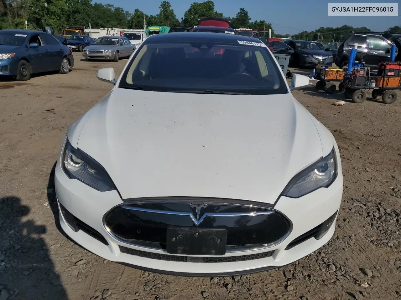 2015 Tesla Model S 85D VIN: 5YJSA1H22FF096015 Lot: 59044475