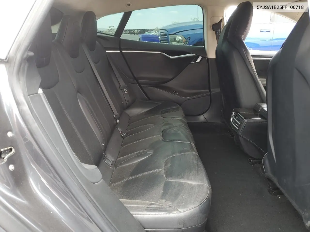 2015 Tesla Model S VIN: 5YJSA1E25FF106718 Lot: 62197505