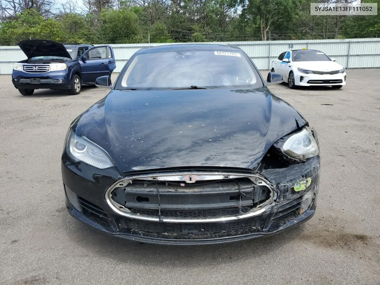 2015 Tesla Model S VIN: 5YJSA1E13FF111052 Lot: 62721725