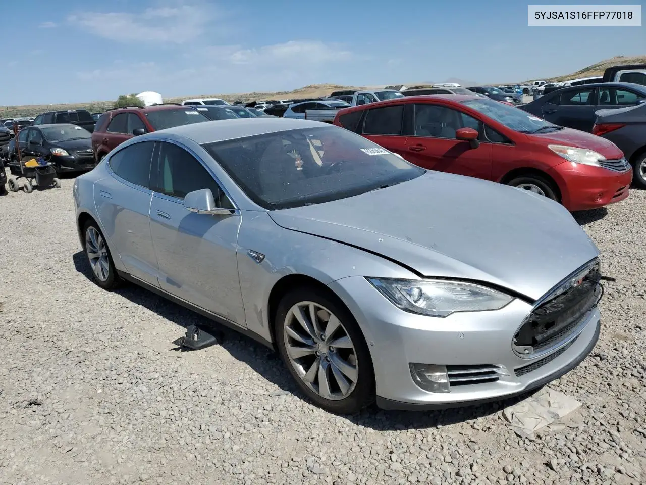 2015 Tesla Model S 60 VIN: 5YJSA1S16FFP77018 Lot: 62853645