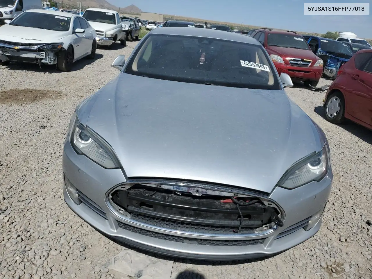 2015 Tesla Model S 60 VIN: 5YJSA1S16FFP77018 Lot: 62853645