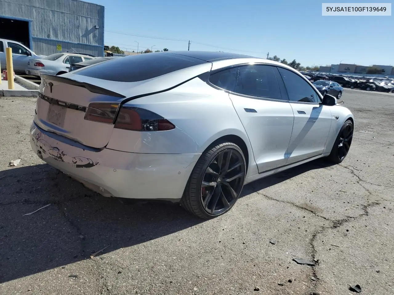 2016 Tesla Model S VIN: 5YJSA1E10GF139649 Lot: 44469815