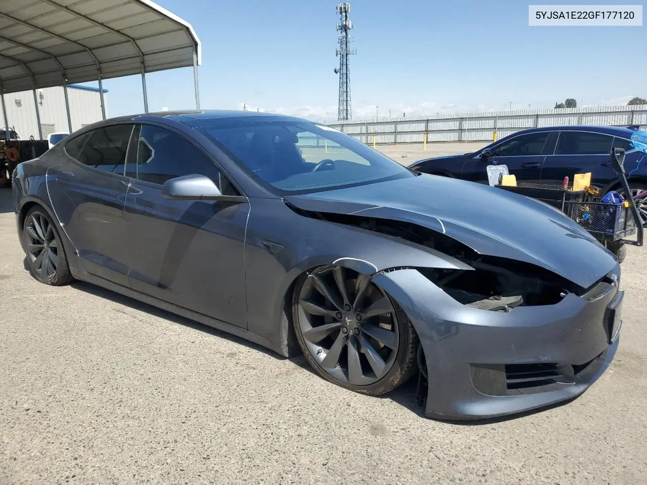 2016 Tesla Model S VIN: 5YJSA1E22GF177120 Lot: 51972885