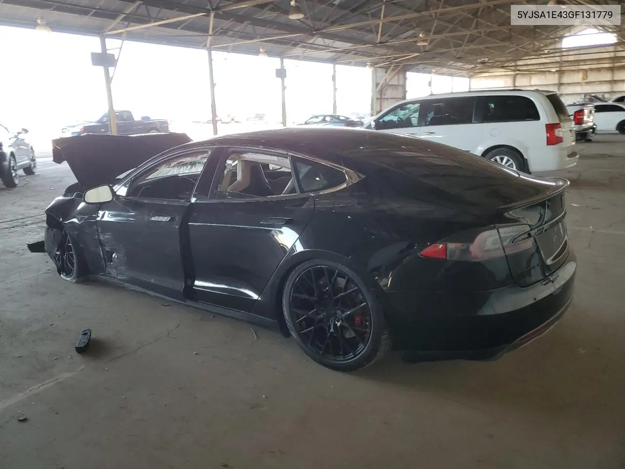 2016 Tesla Model S VIN: 5YJSA1E43GF131779 Lot: 52240785