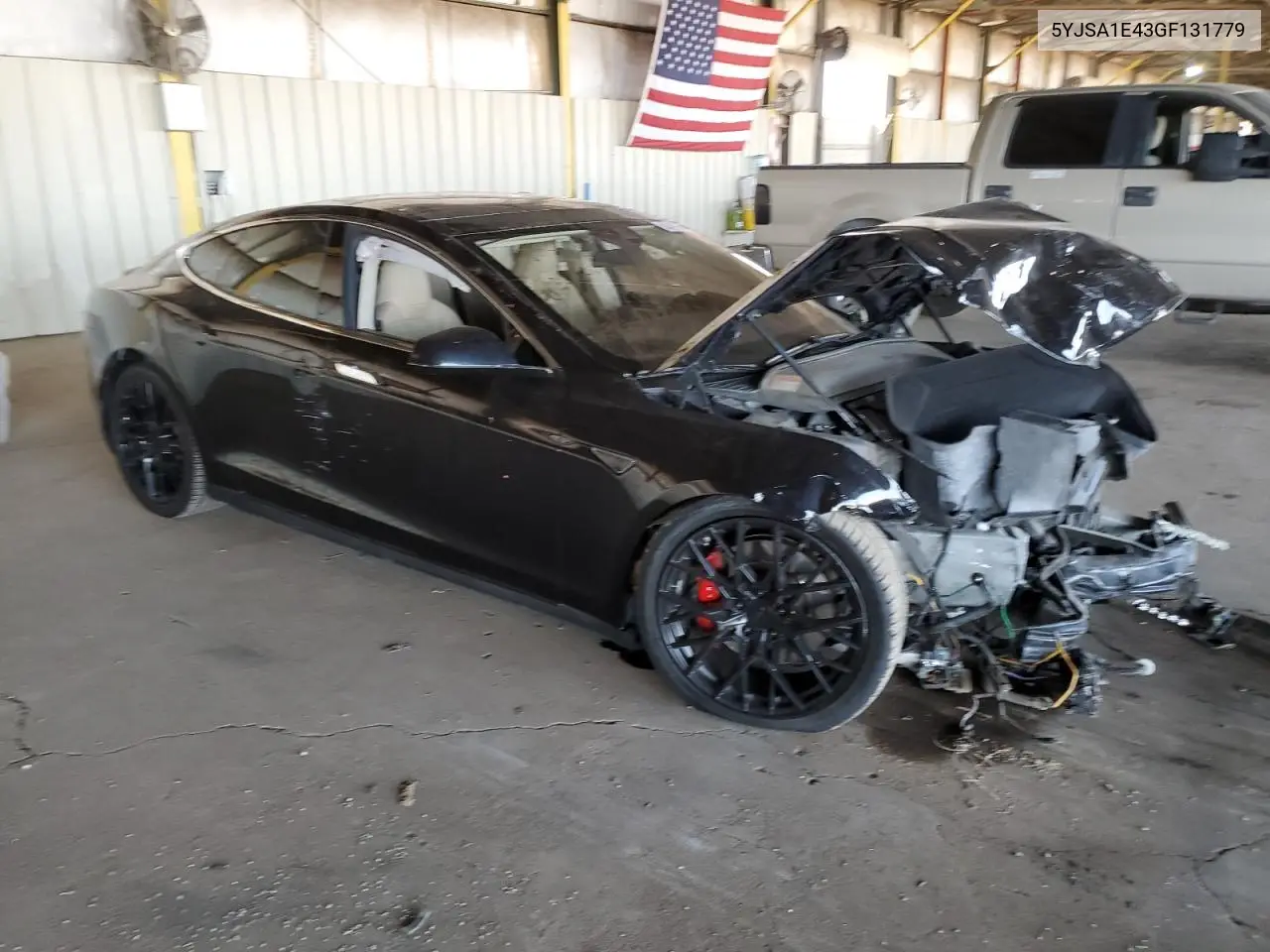 2016 Tesla Model S VIN: 5YJSA1E43GF131779 Lot: 52240785