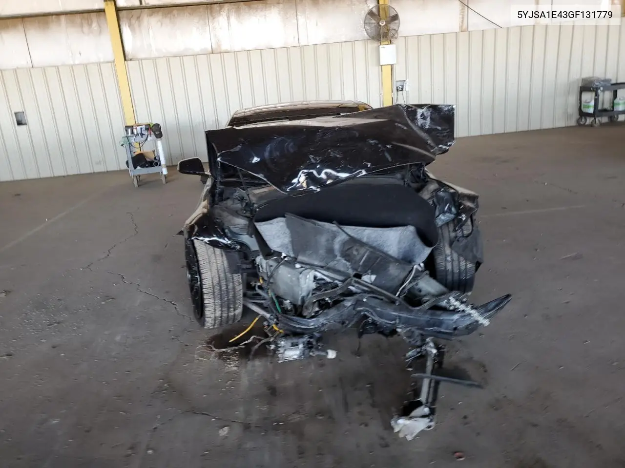 2016 Tesla Model S VIN: 5YJSA1E43GF131779 Lot: 52240785