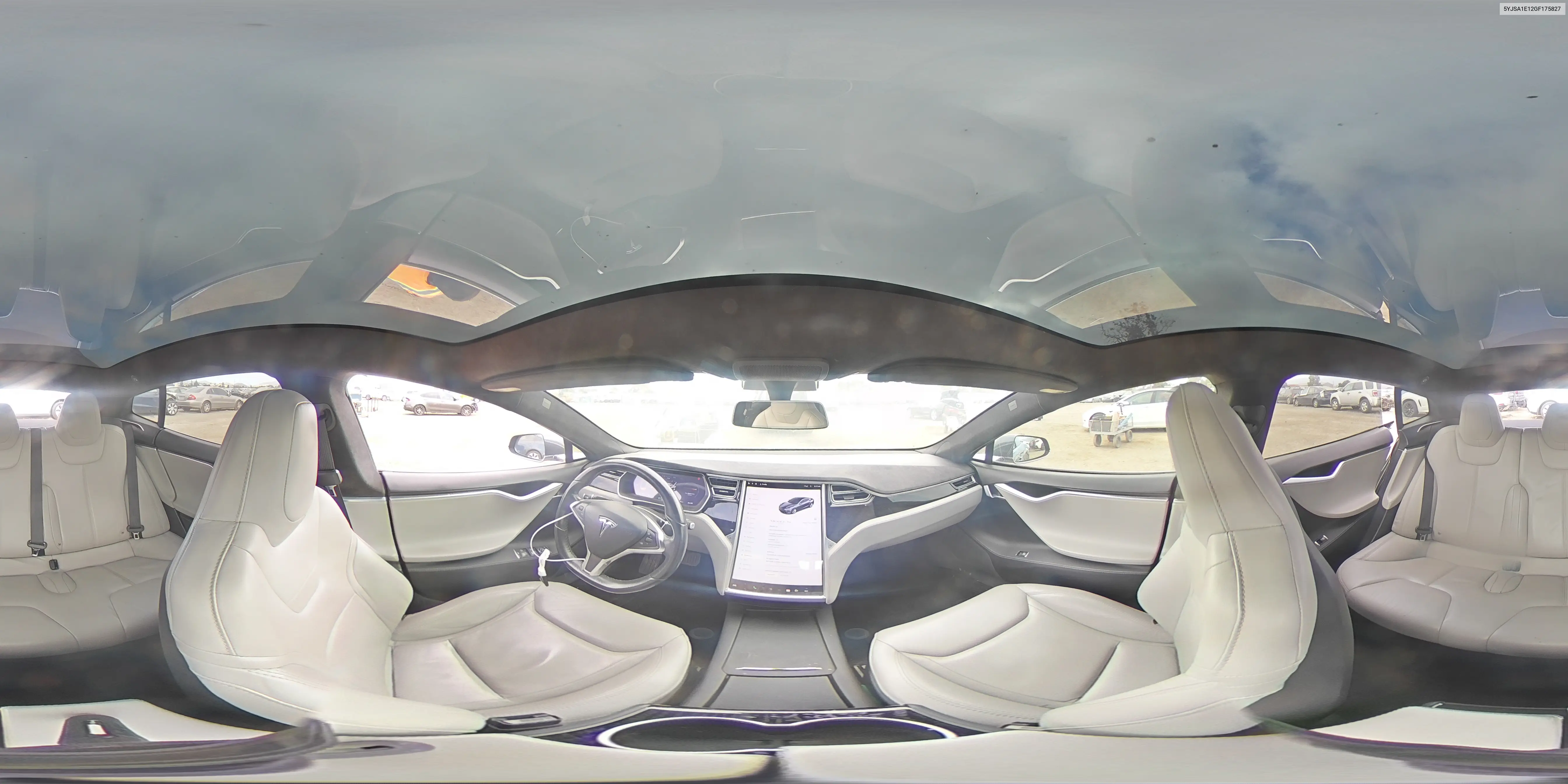 2016 Tesla Model S VIN: 5YJSA1E12GF175827 Lot: 55791375