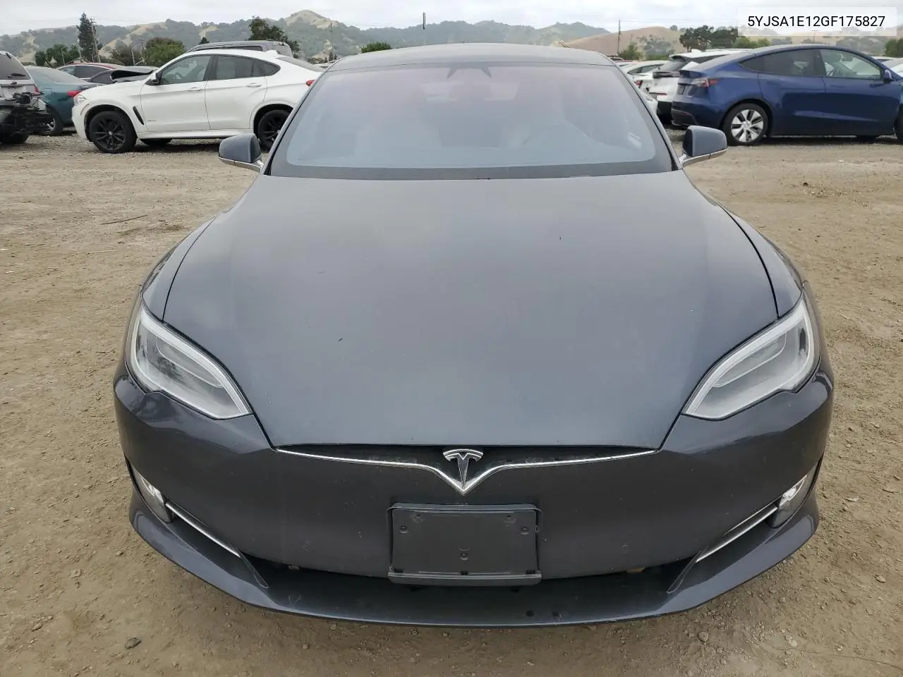 2016 Tesla Model S VIN: 5YJSA1E12GF175827 Lot: 55791375