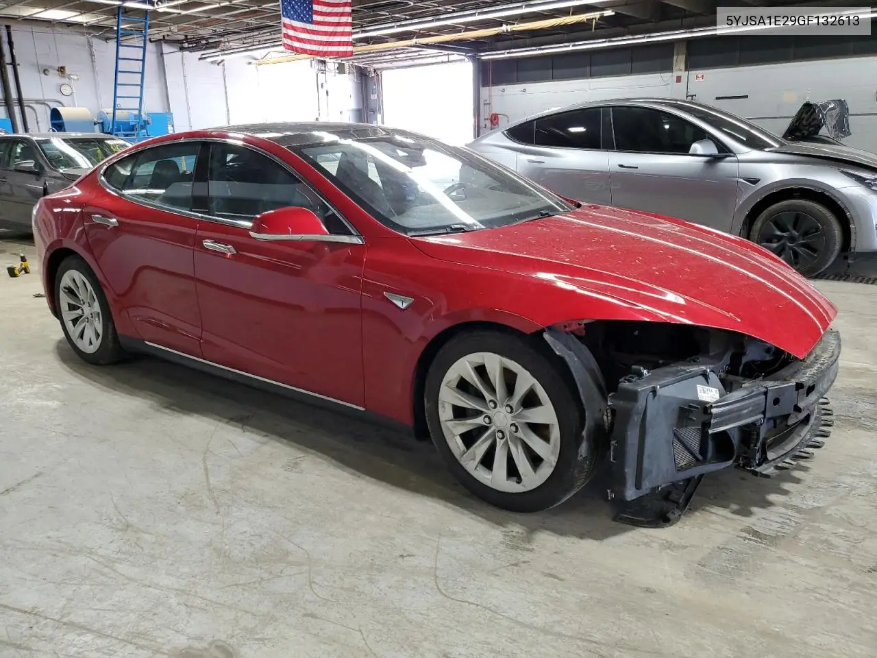 2016 Tesla Model S VIN: 5YJSA1E29GF132613 Lot: 55841625