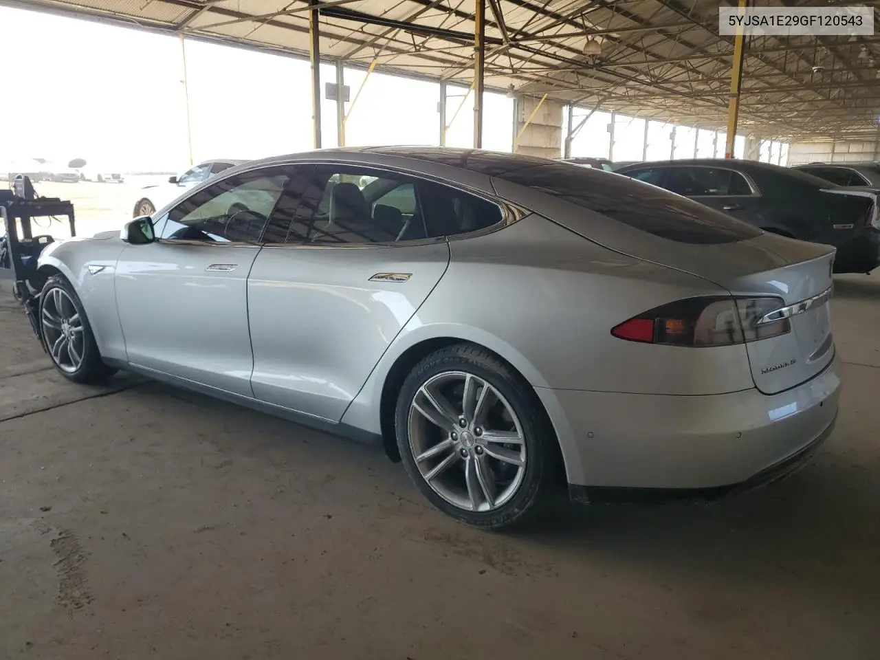 2016 Tesla Model S VIN: 5YJSA1E29GF120543 Lot: 56574425