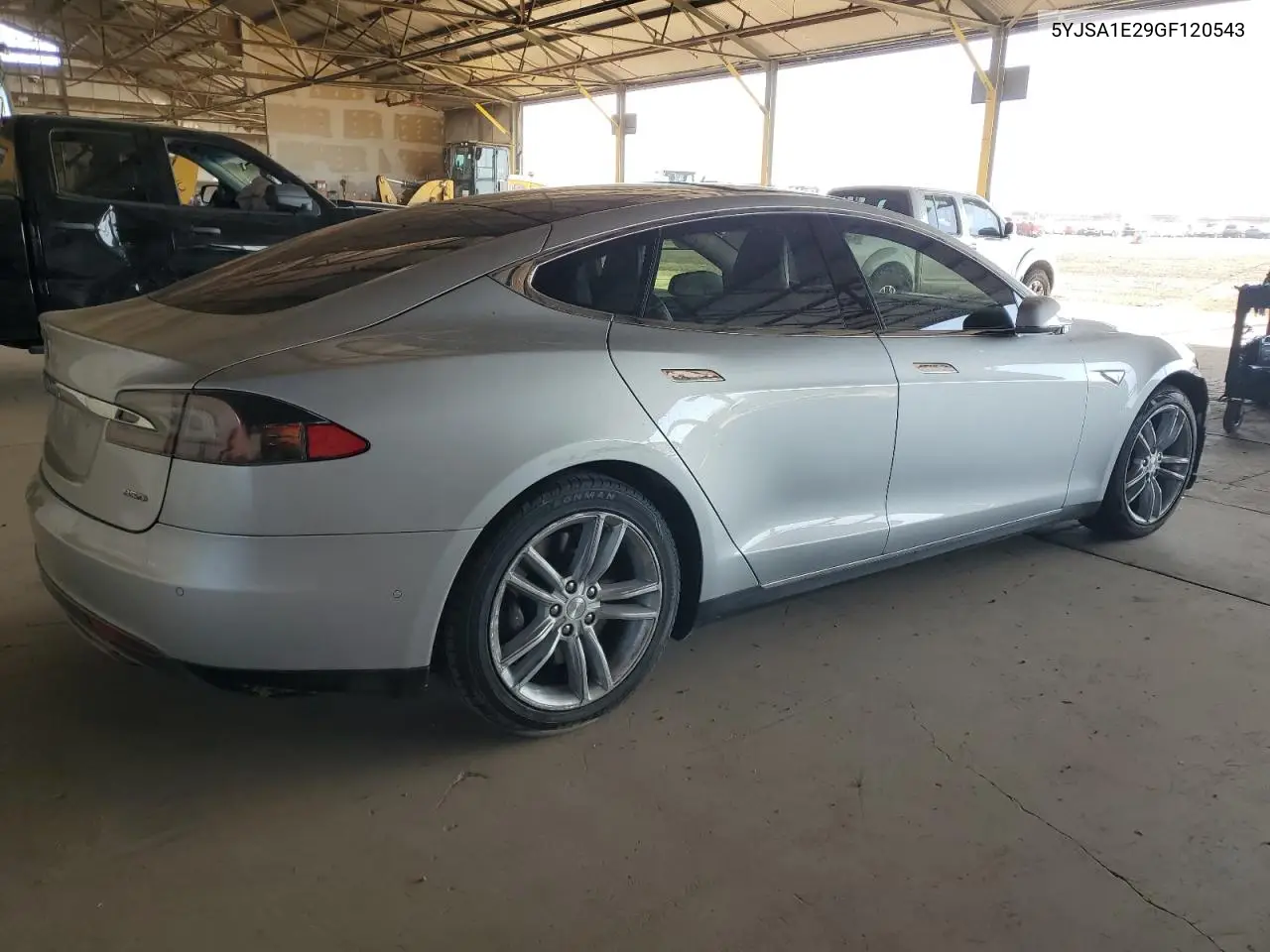 2016 Tesla Model S VIN: 5YJSA1E29GF120543 Lot: 56574425