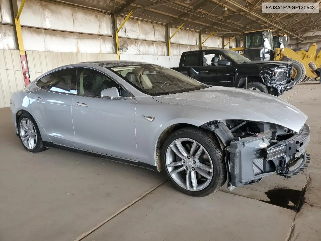 2016 Tesla Model S VIN: 5YJSA1E29GF120543 Lot: 56574425