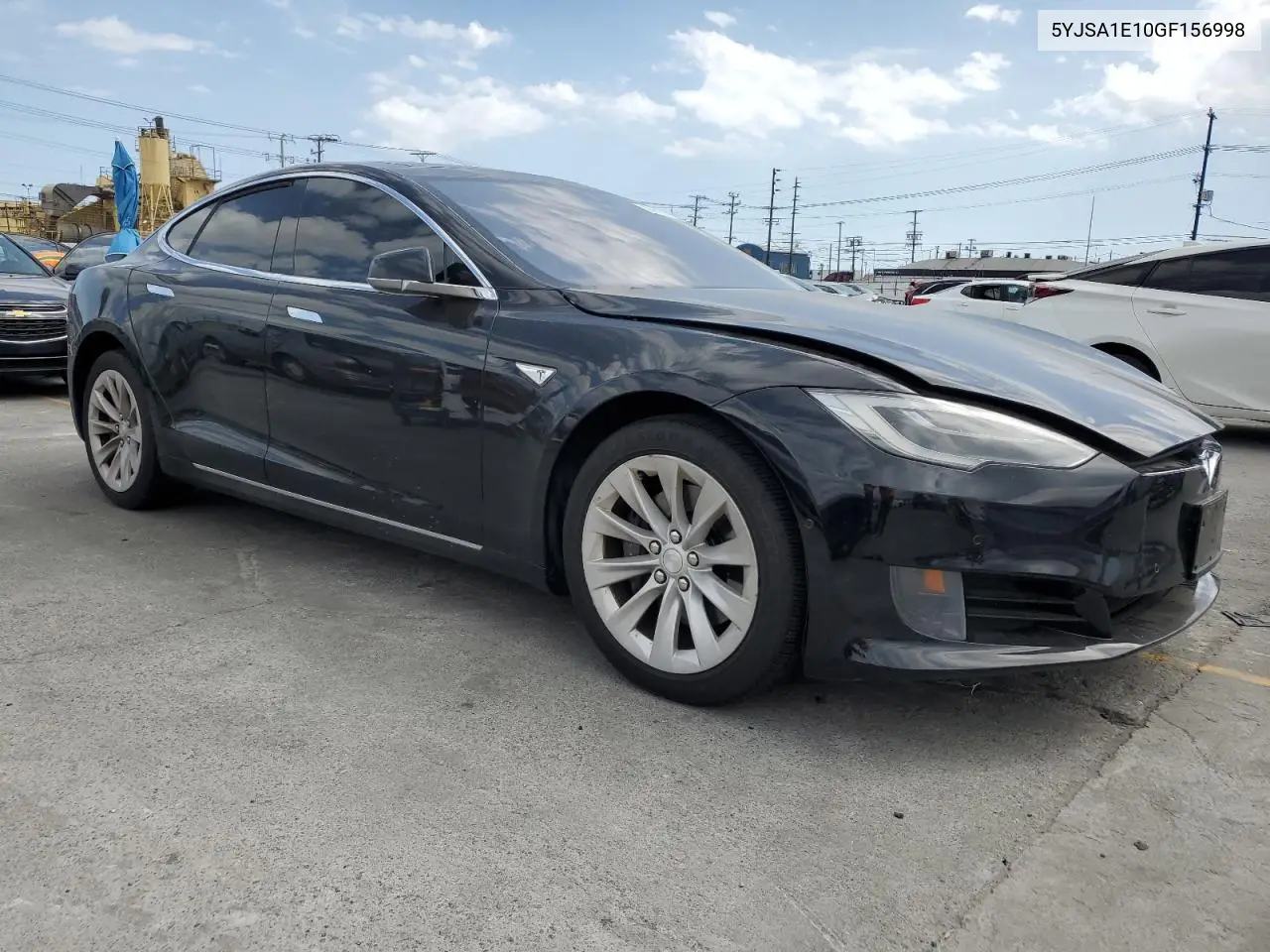 2016 Tesla Model S VIN: 5YJSA1E10GF156998 Lot: 56800735