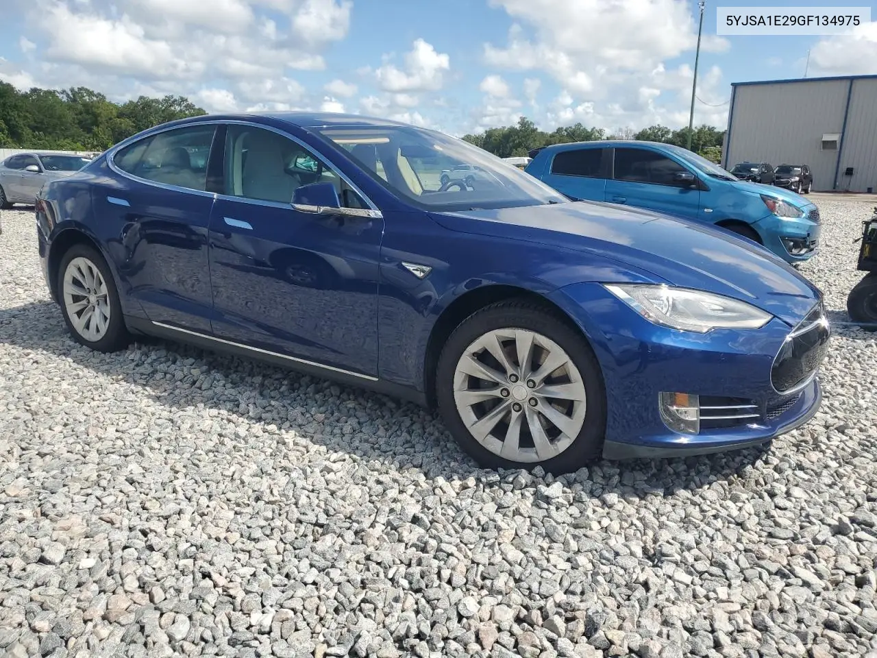 2016 Tesla Model S VIN: 5YJSA1E29GF134975 Lot: 61823295