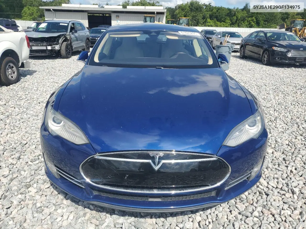 2016 Tesla Model S VIN: 5YJSA1E29GF134975 Lot: 61823295