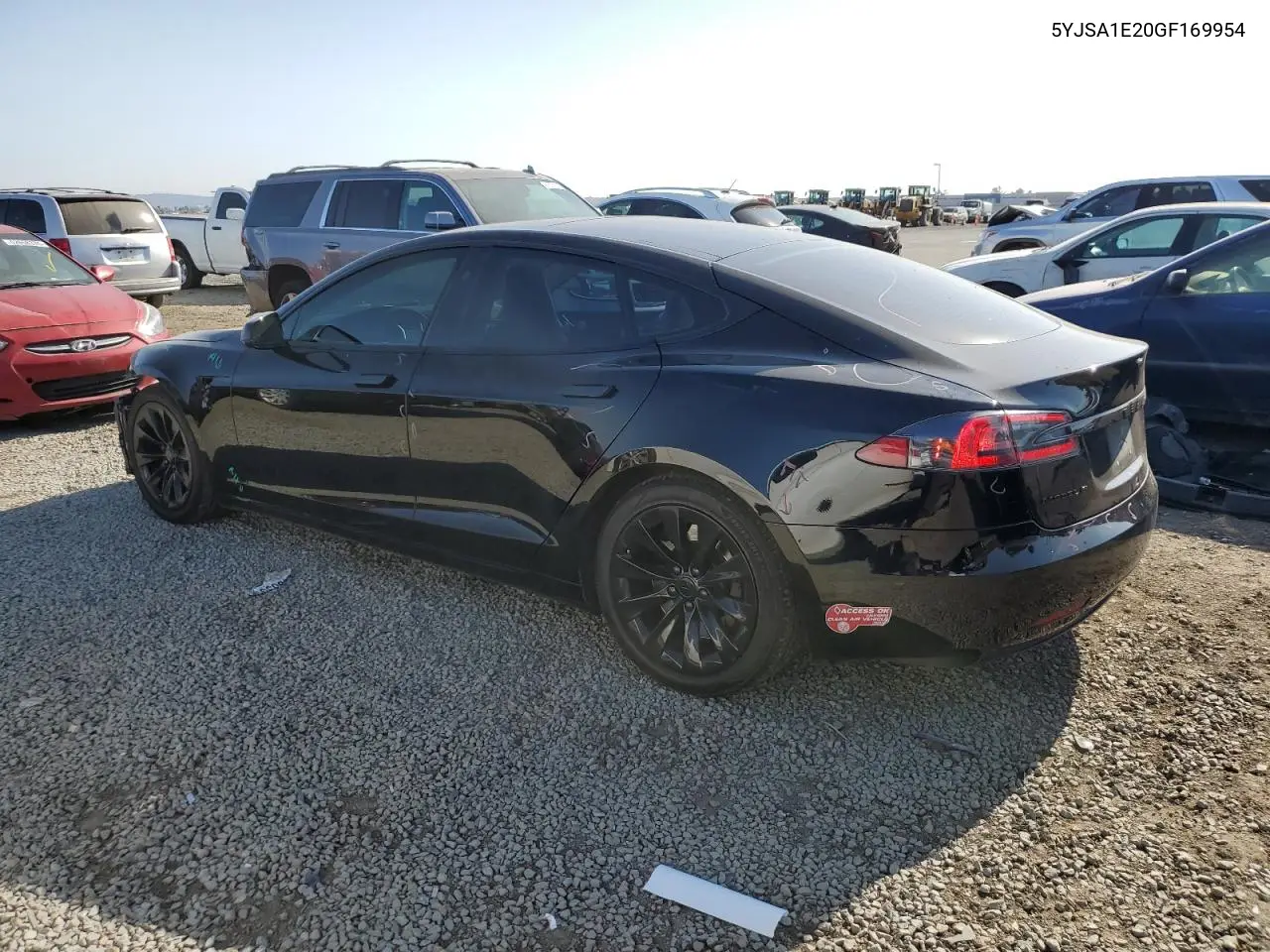 2016 Tesla Model S VIN: 5YJSA1E20GF169954 Lot: 61974475