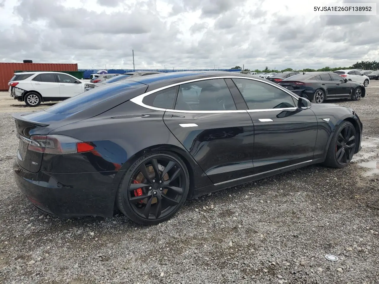 2016 Tesla Model S VIN: 5YJSA1E26GF138952 Lot: 62130065