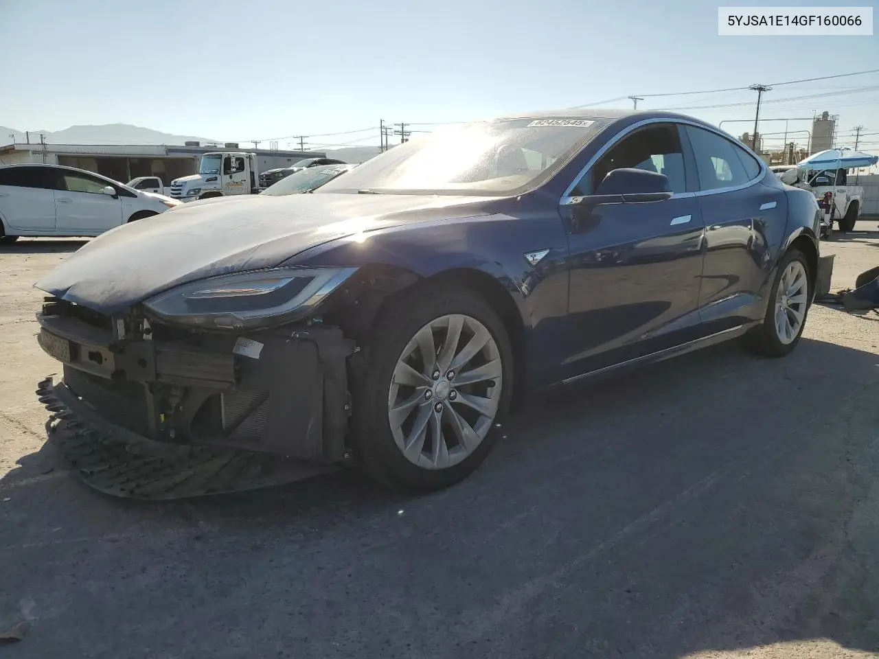 2016 Tesla Model S VIN: 5YJSA1E14GF160066 Lot: 62452545