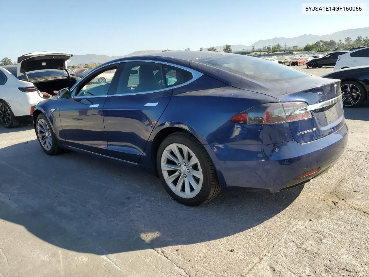 2016 Tesla Model S VIN: 5YJSA1E14GF160066 Lot: 62452545