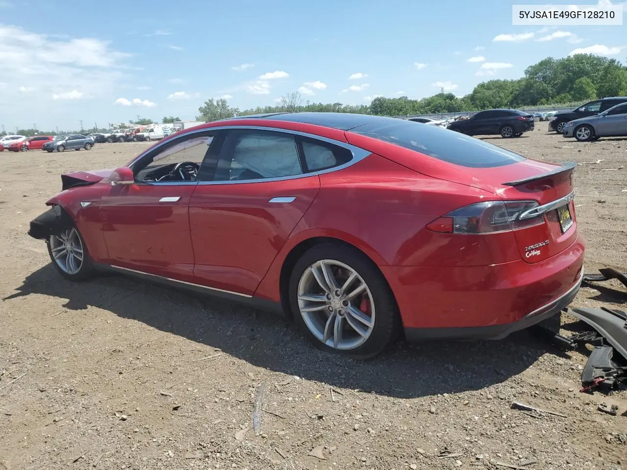 2016 Tesla Model S VIN: 5YJSA1E49GF128210 Lot: 62649995
