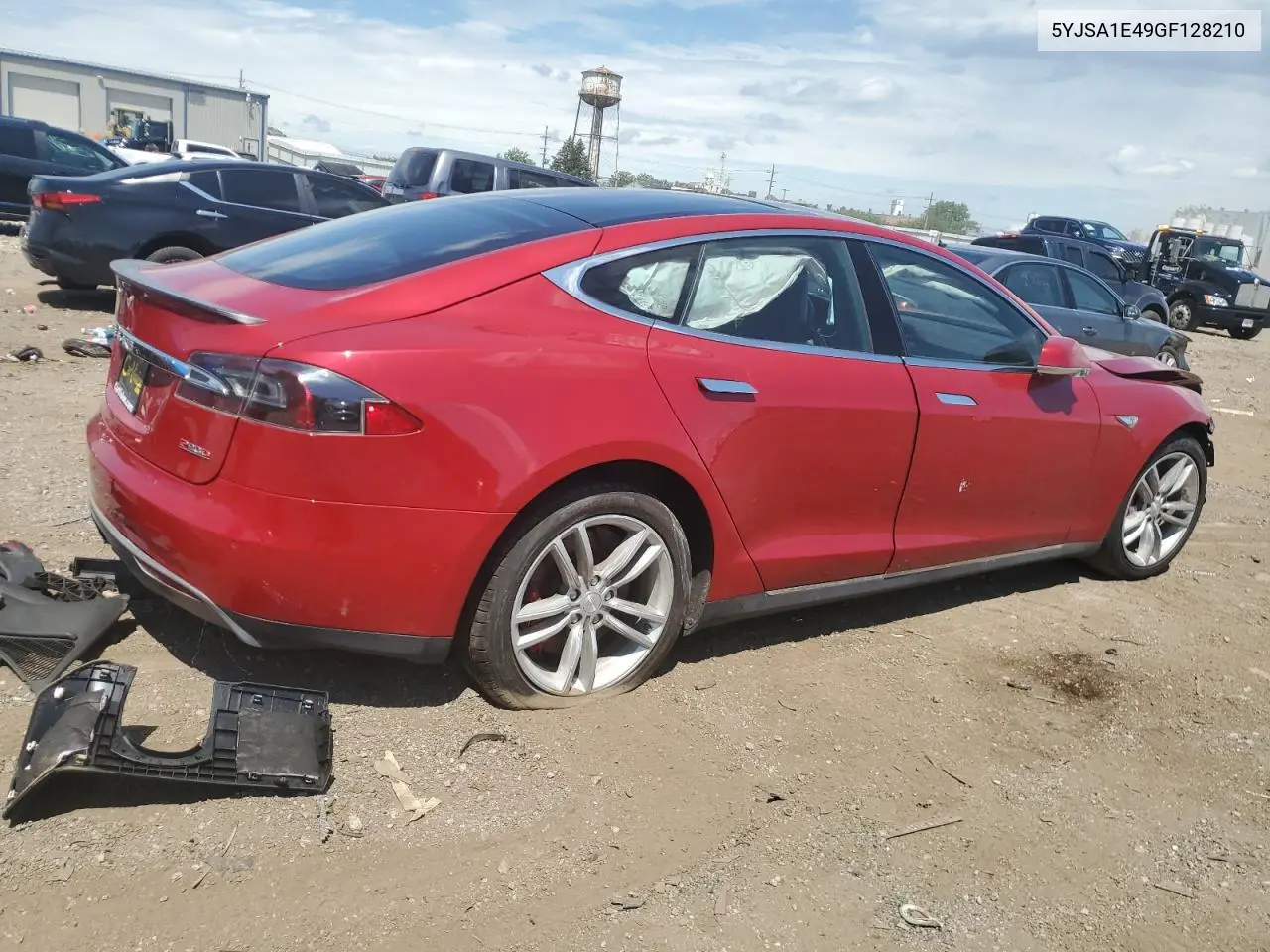 2016 Tesla Model S VIN: 5YJSA1E49GF128210 Lot: 62649995