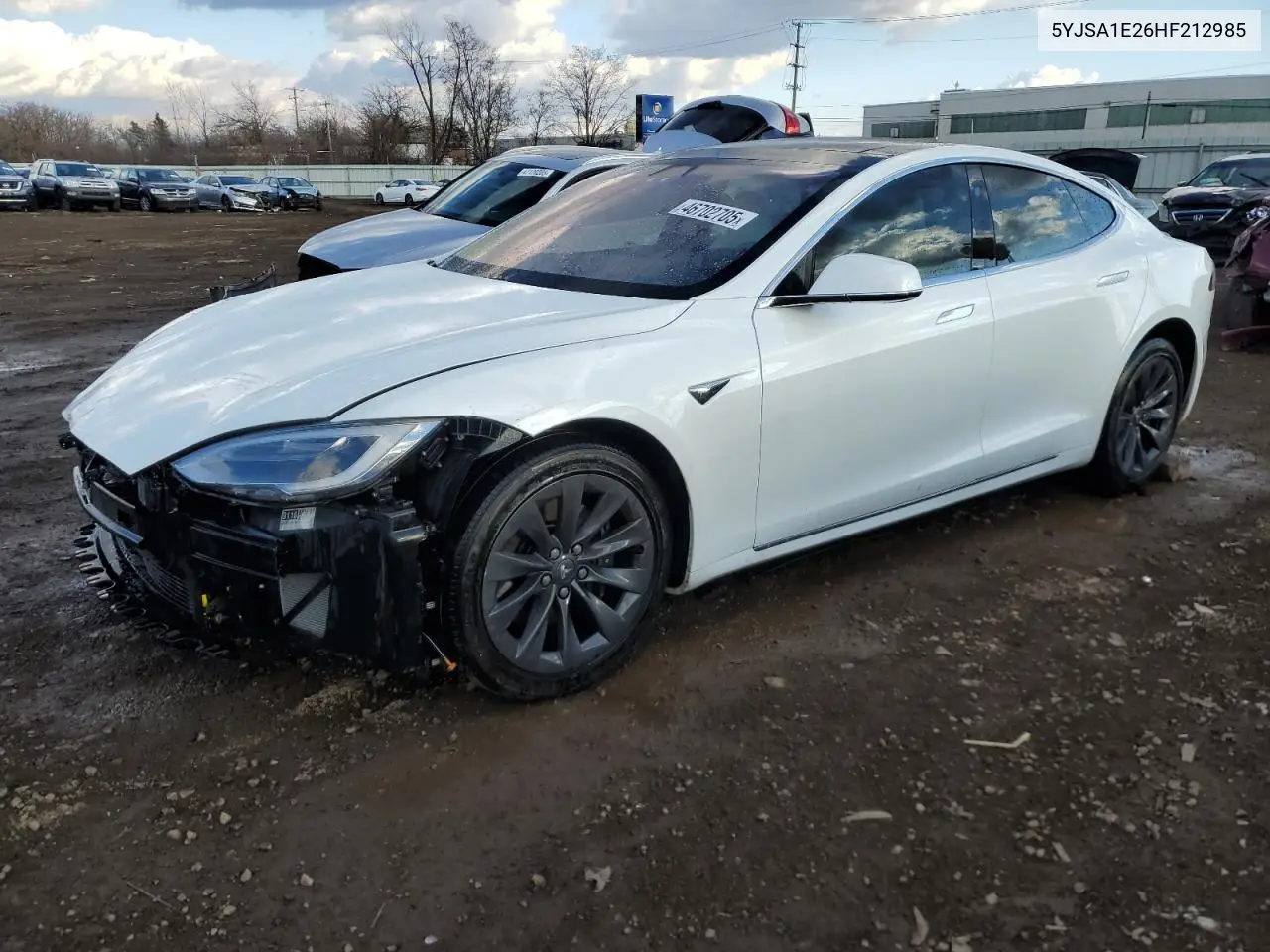 2017 Tesla Model S VIN: 5YJSA1E26HF212985 Lot: 46702705