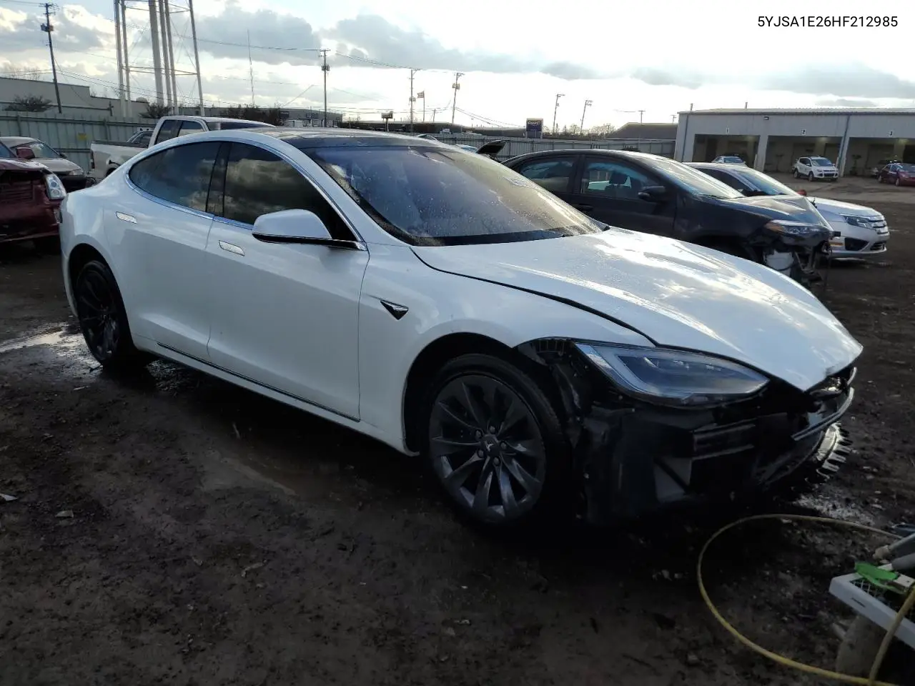 2017 Tesla Model S VIN: 5YJSA1E26HF212985 Lot: 46702705