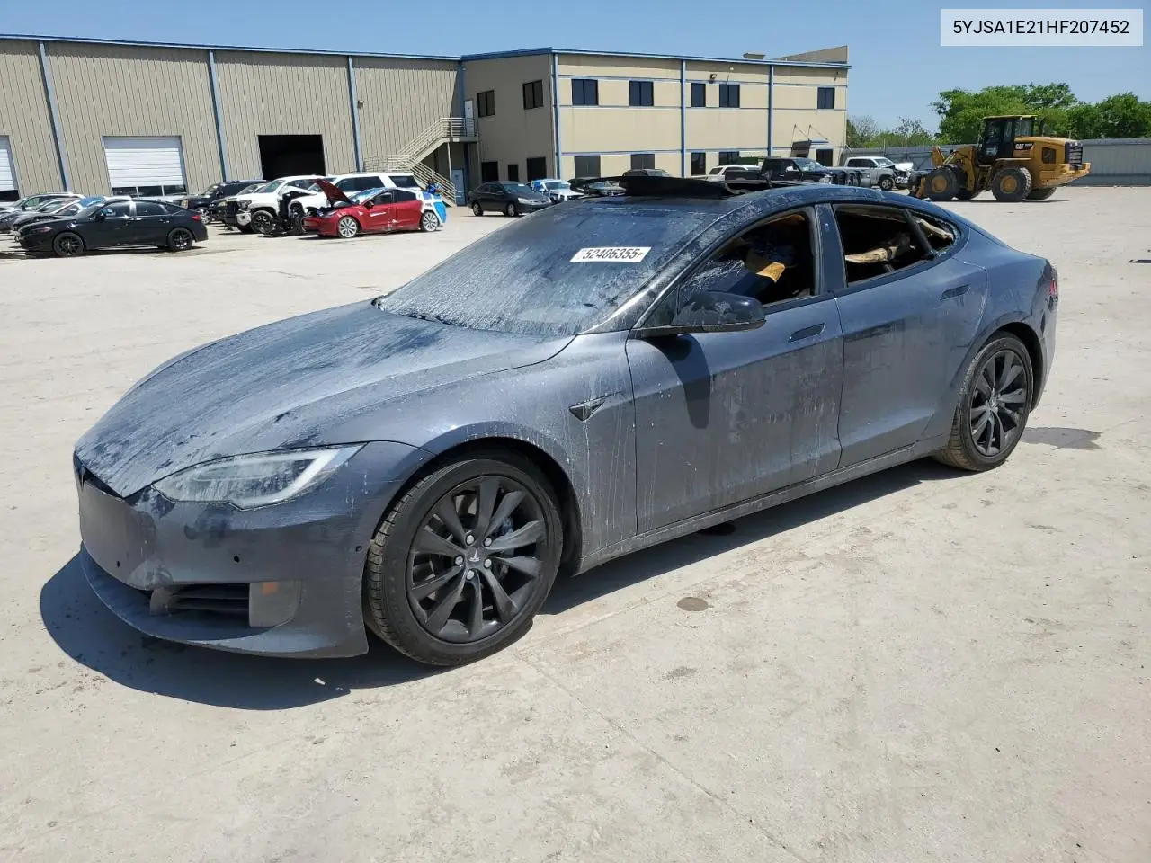 2017 Tesla Model S VIN: 5YJSA1E21HF207452 Lot: 52406355