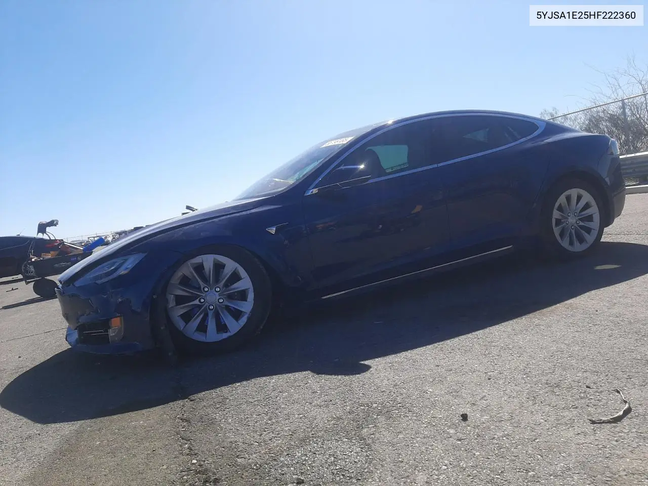 2017 Tesla Model S VIN: 5YJSA1E25HF222360 Lot: 56799165