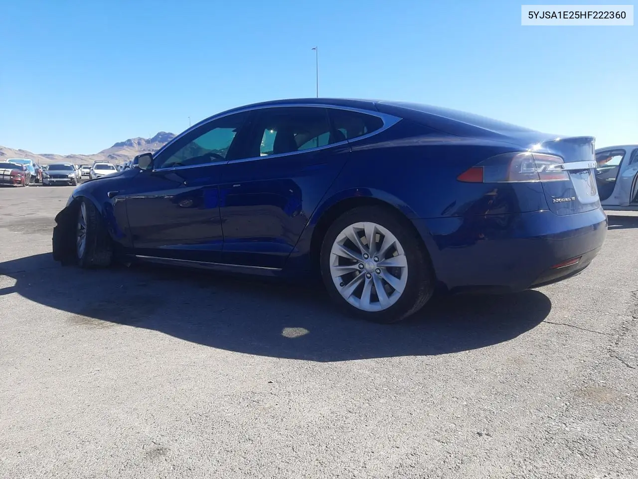 2017 Tesla Model S VIN: 5YJSA1E25HF222360 Lot: 56799165