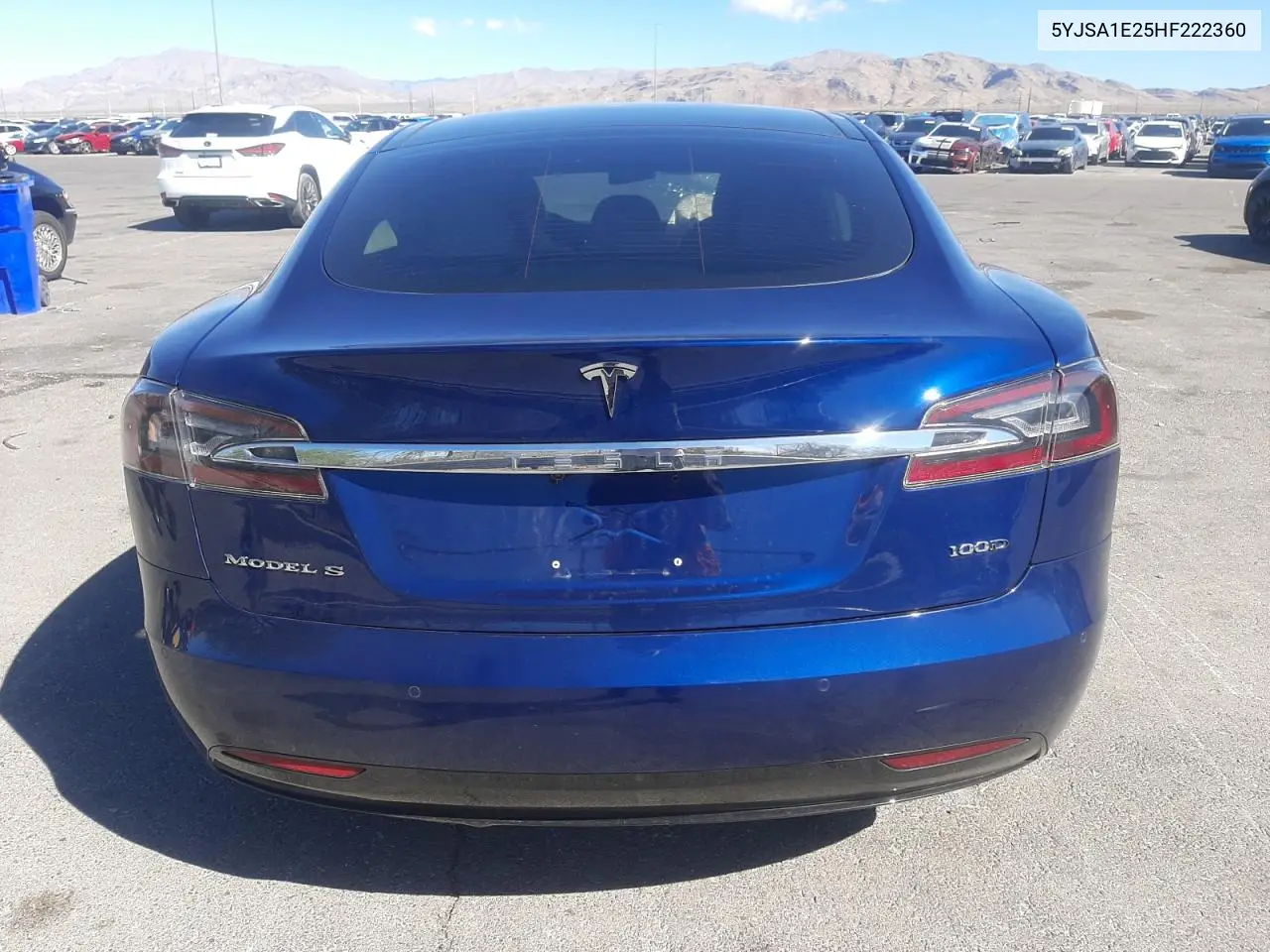 2017 Tesla Model S VIN: 5YJSA1E25HF222360 Lot: 56799165