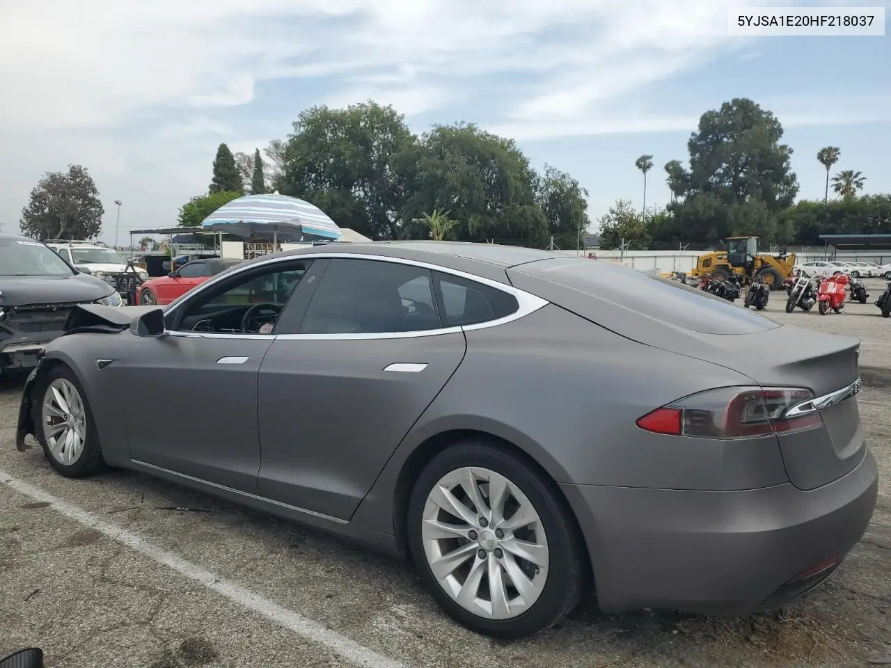2017 Tesla Model S VIN: 5YJSA1E20HF218037 Lot: 58549965