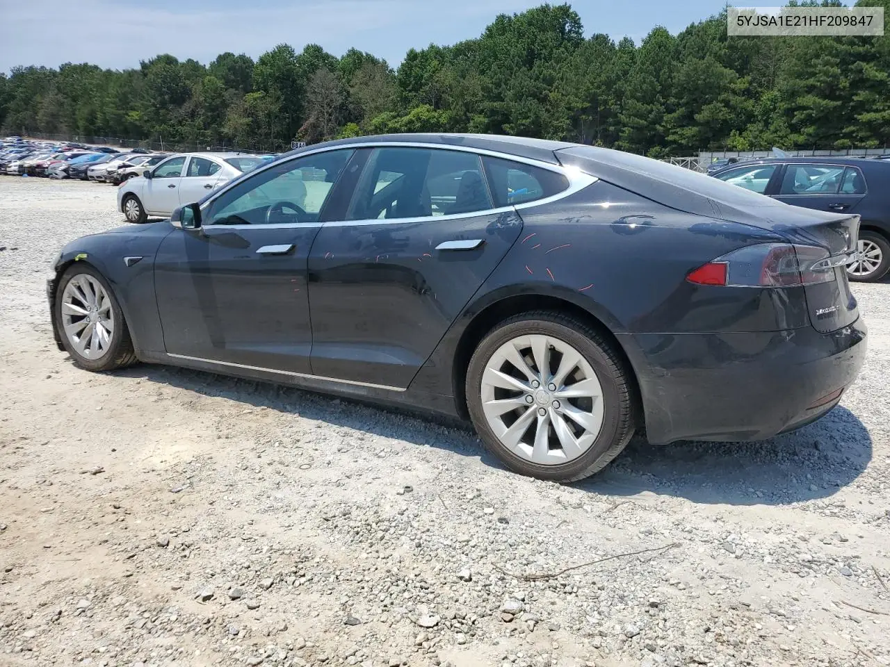 2017 Tesla Model S VIN: 5YJSA1E21HF209847 Lot: 61848255
