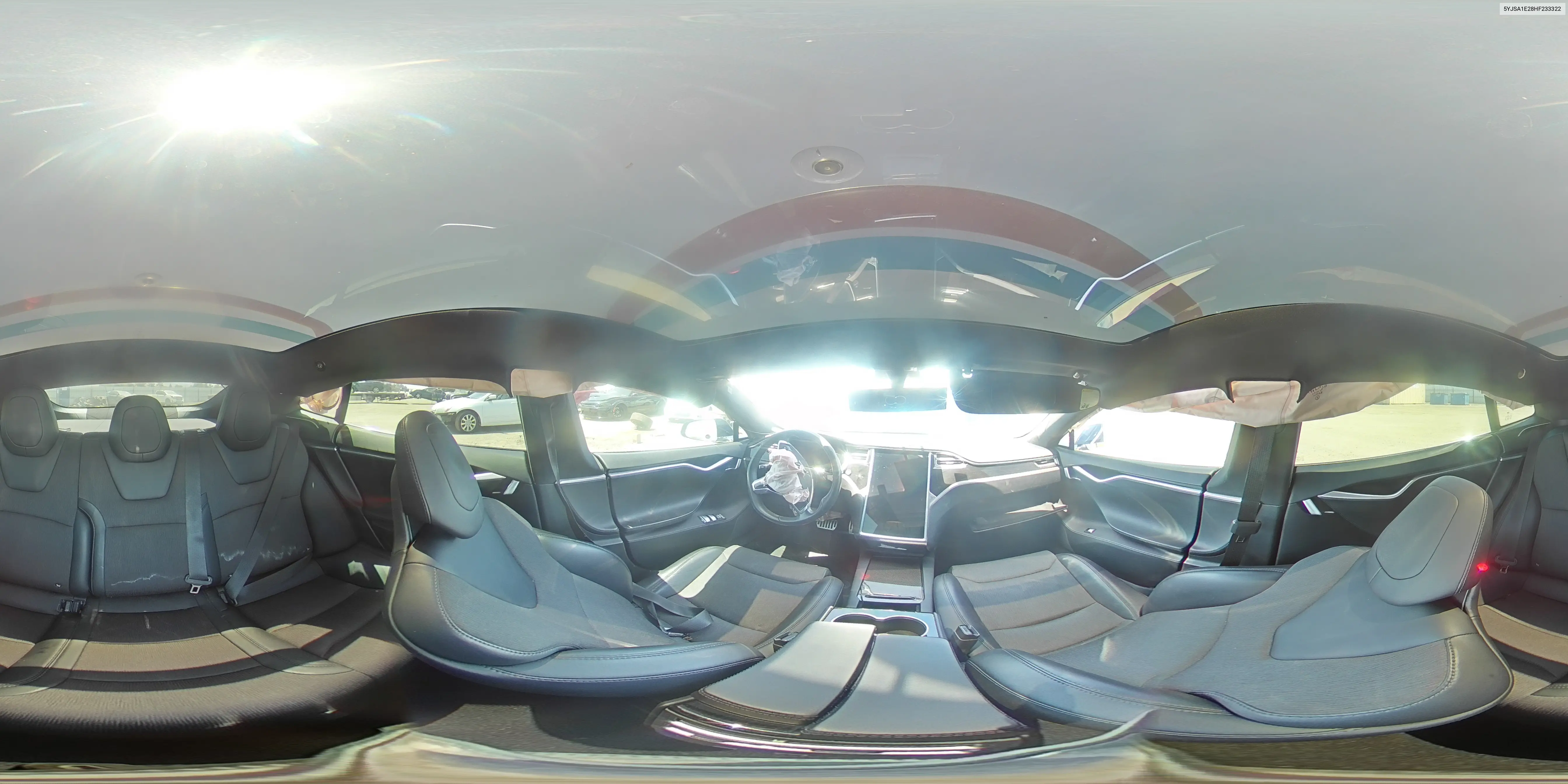 2017 Tesla Model S VIN: 5YJSA1E28HF233322 Lot: 62357925