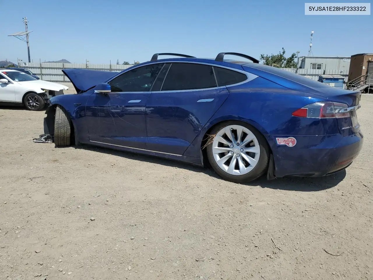 2017 Tesla Model S VIN: 5YJSA1E28HF233322 Lot: 62357925