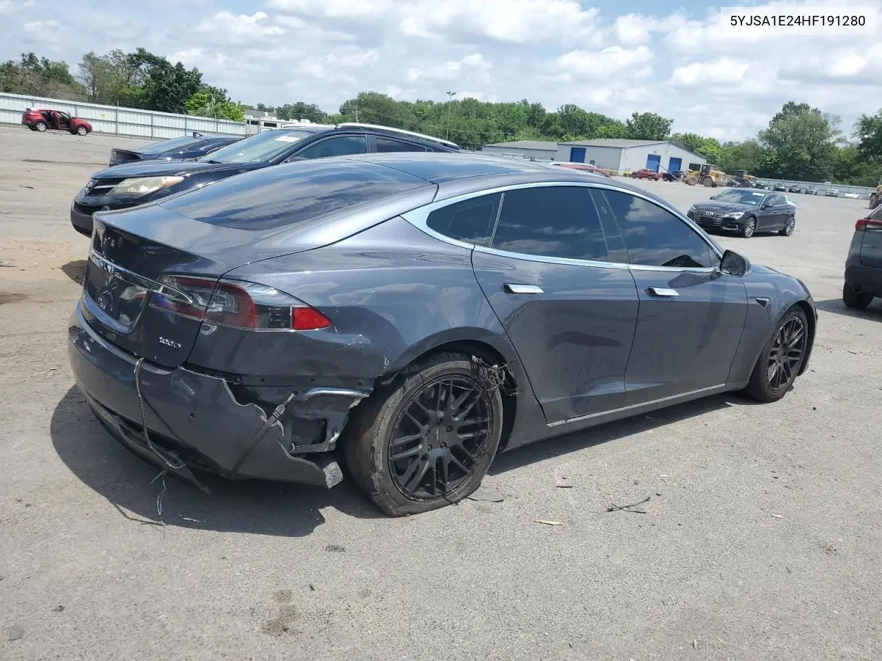 2017 Tesla Model S VIN: 5YJSA1E24HF191280 Lot: 62598095