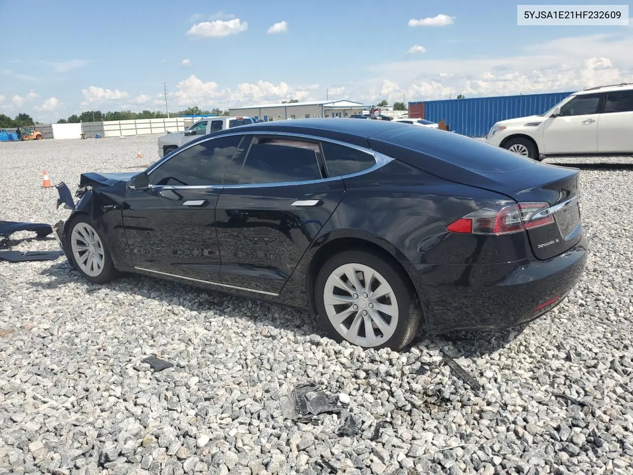 2017 Tesla Model S VIN: 5YJSA1E21HF232609 Lot: 62664345