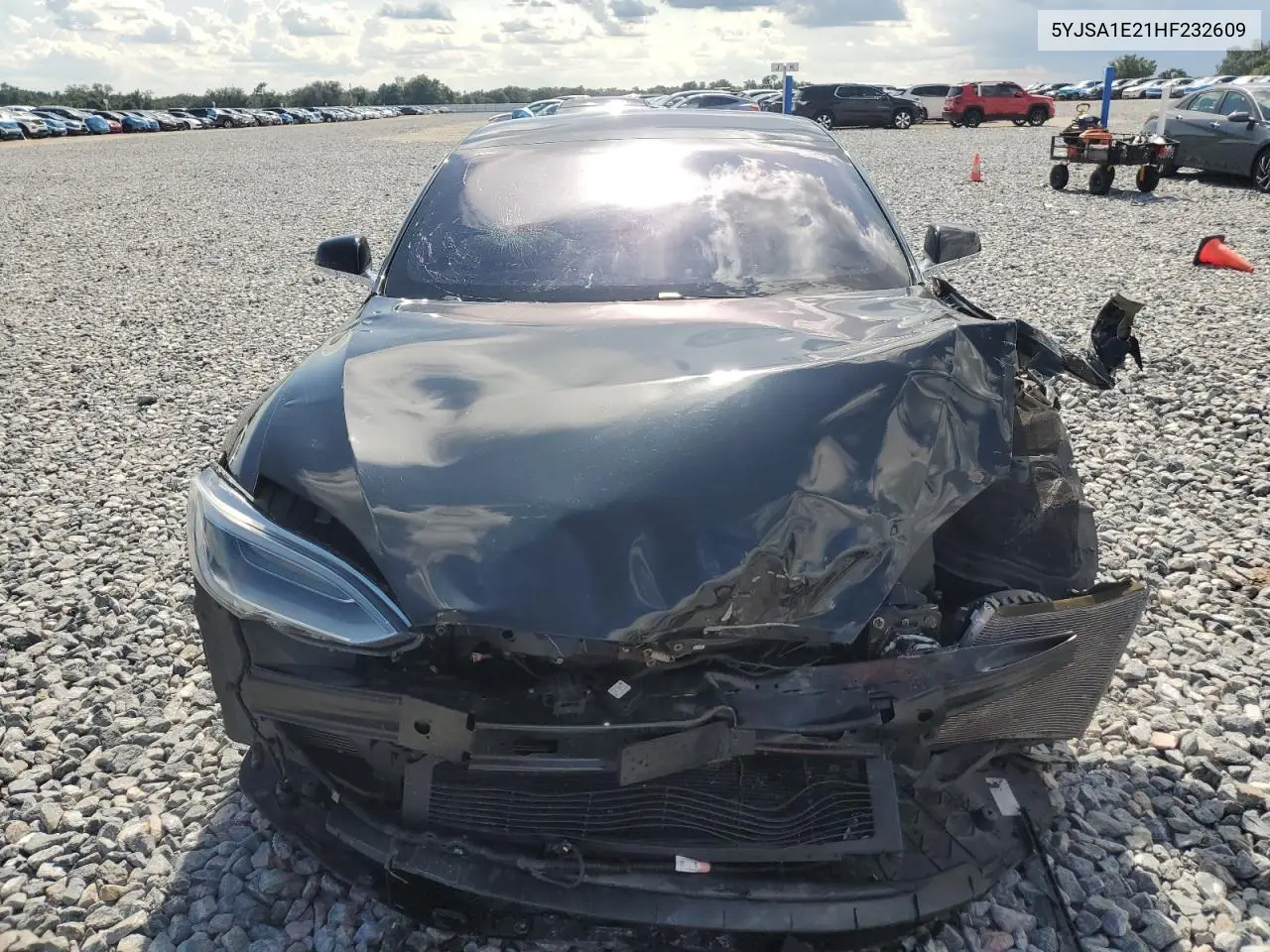 2017 Tesla Model S VIN: 5YJSA1E21HF232609 Lot: 62664345