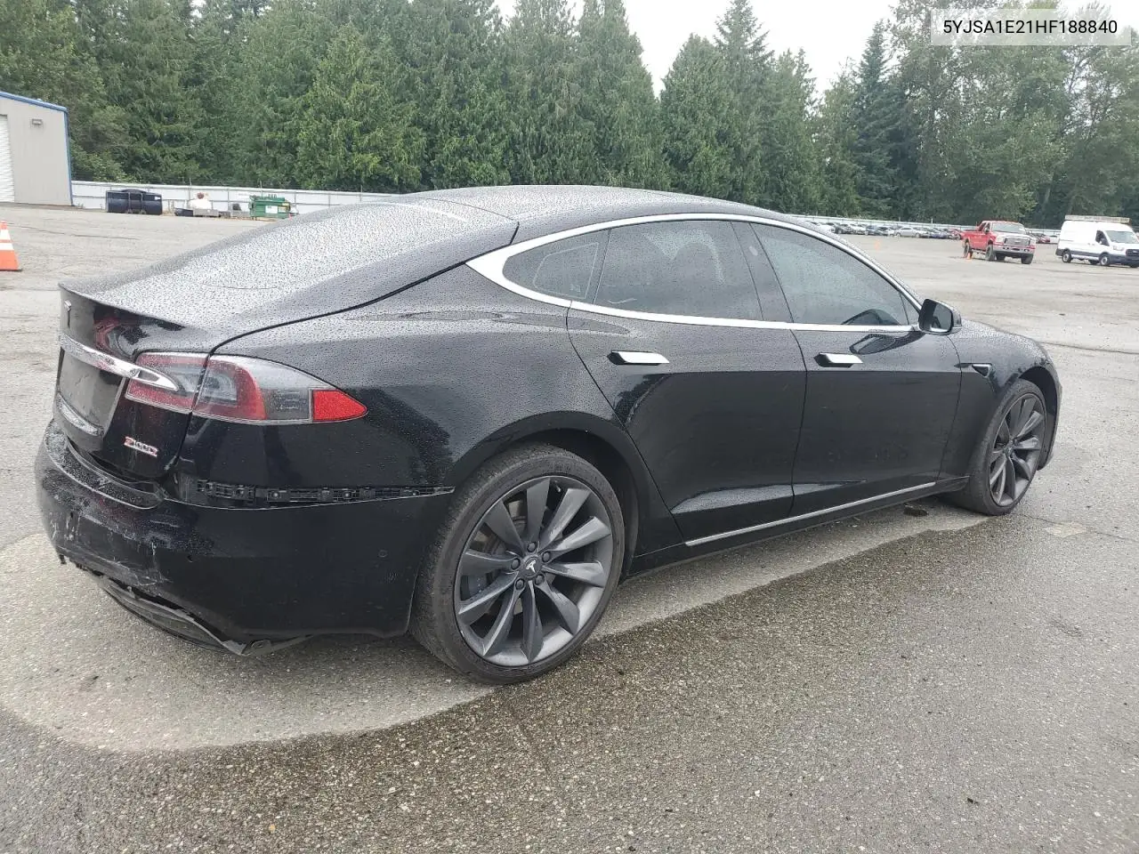 2017 Tesla Model S VIN: 5YJSA1E21HF188840 Lot: 62683685