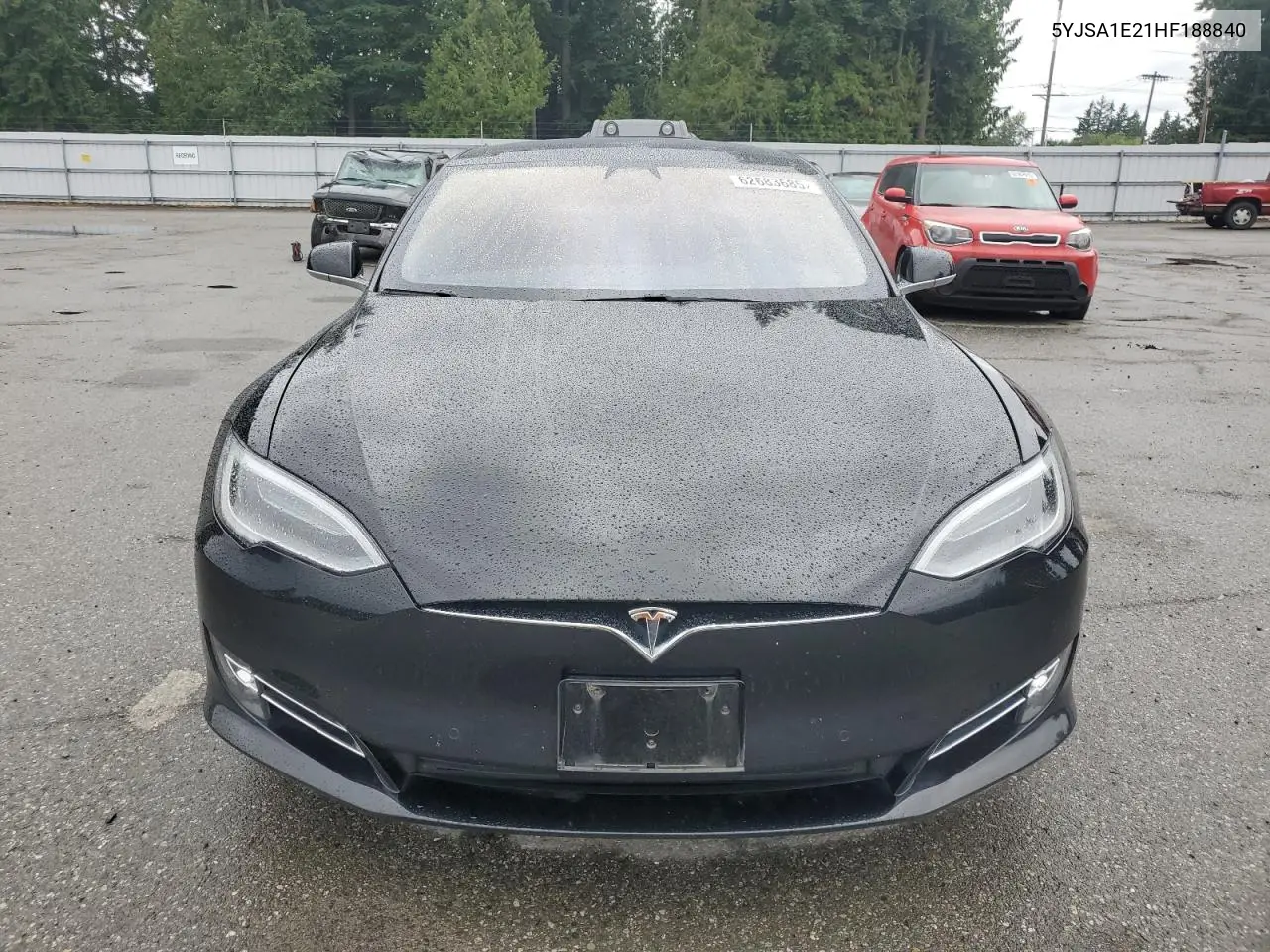 2017 Tesla Model S VIN: 5YJSA1E21HF188840 Lot: 62683685