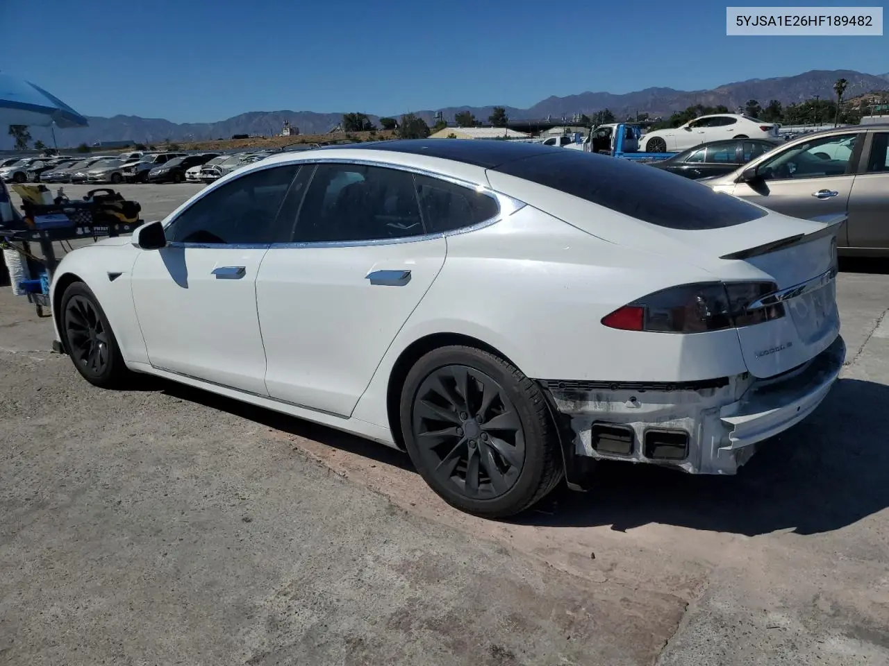2017 Tesla Model S VIN: 5YJSA1E26HF189482 Lot: 63120515