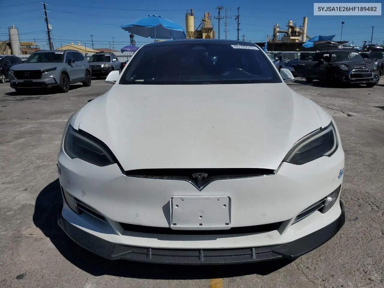 2017 Tesla Model S VIN: 5YJSA1E26HF189482 Lot: 63120515
